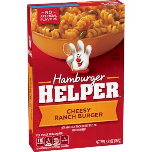 Hamburger Helper Cheesy Ranch Burger (167g)