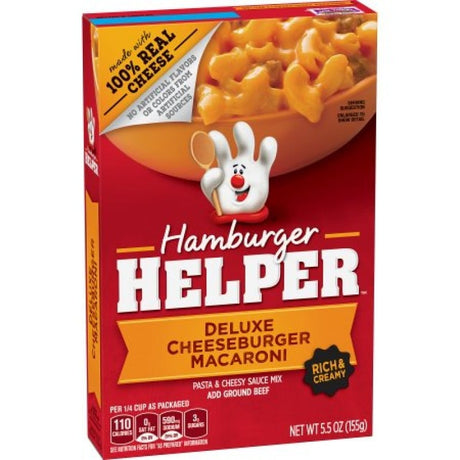 Hamburger Helper Deluxe Cheeseburger Macaroni (155g)