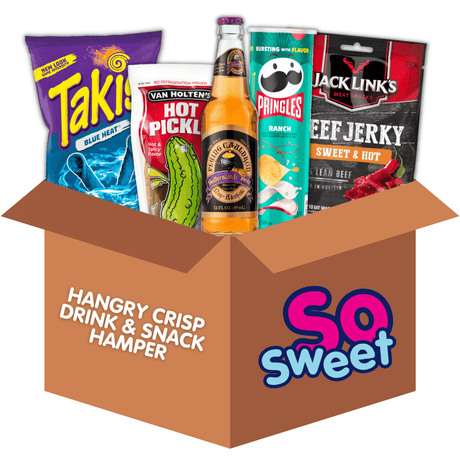 Hangry Crisp and Drink Snack Hamper