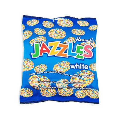 Hannahs Bags White Jazzles (140g)