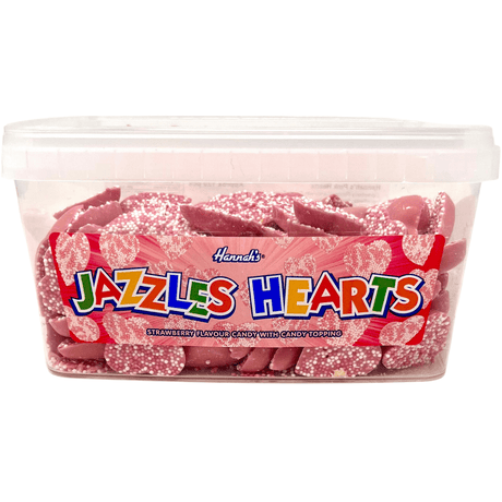 Hannah's Jazzles Hearts Tub (700g)