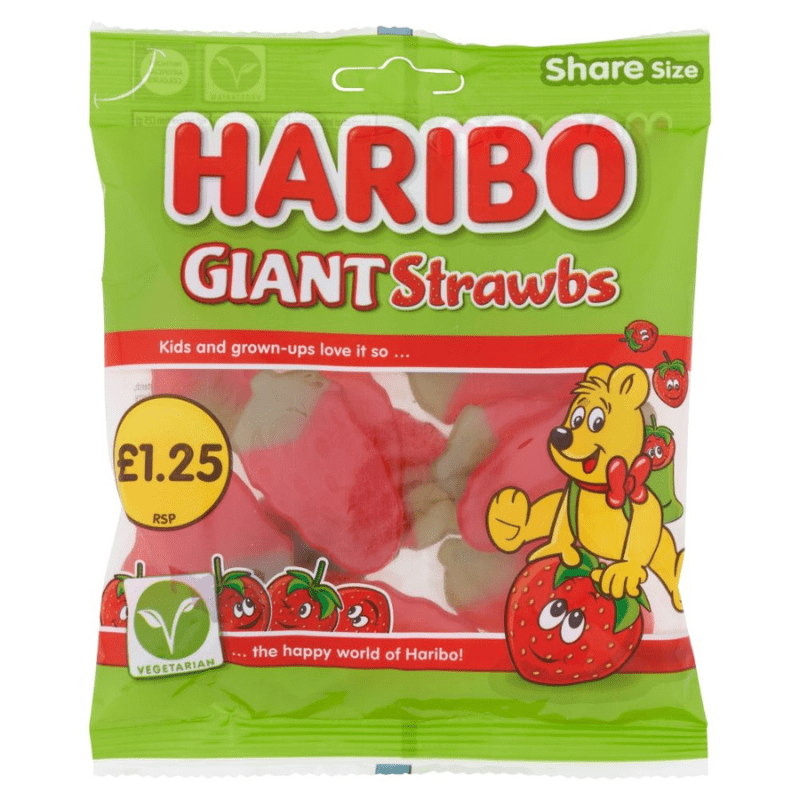Giant Strawbs Peg Bag PMP £1.25