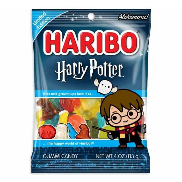 Haribo Harry Potter Gummy Candy Peg Bag 113g USA Limited Edition