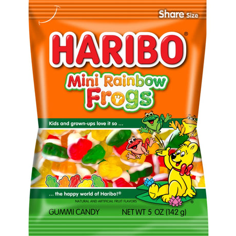 Haribo Mini Rainbow Frogs (141g)