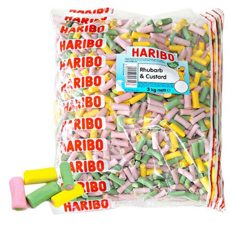 Haribo Rhubarb and Custard (3kg)