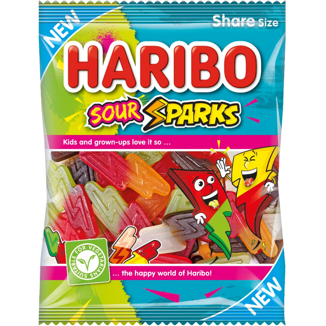 Haribo Sour Sparks (160g)