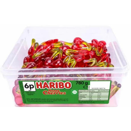 Haribo Sweet Tub Happy Cherries (770g)