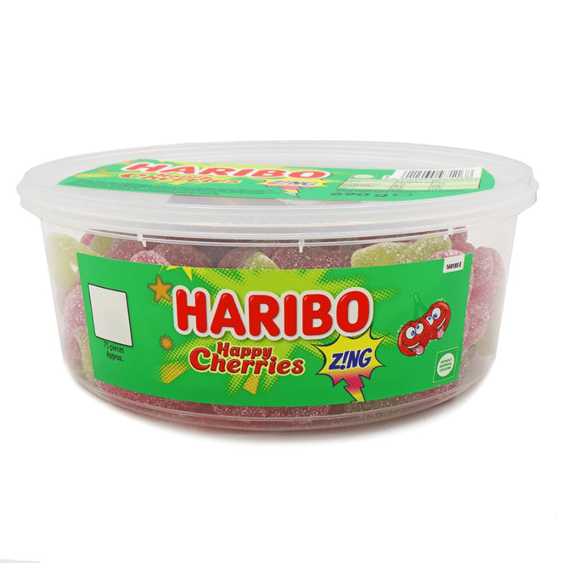Haribo Tub Happy Cherries Zing (690g)