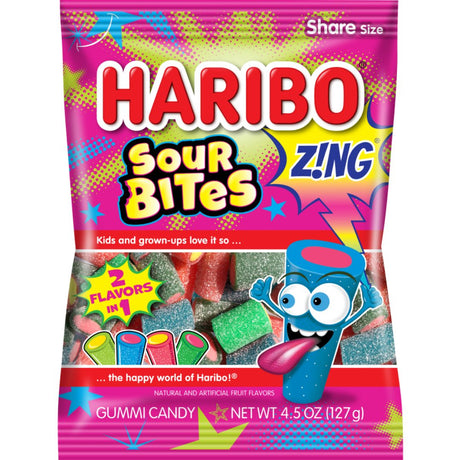 Haribo Zing Sour Bites (127g)