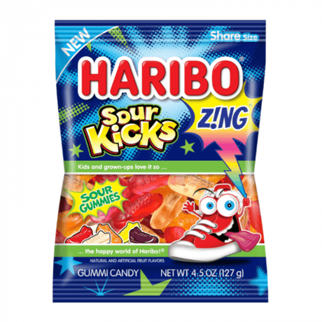 Haribo Zing Sour Kicks (127g)