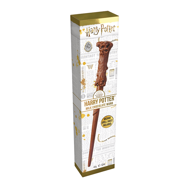 Harry Potter - Harry's Chocolate Wand w- Collectable Spell Sheet