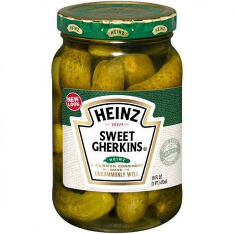 Heinz Sweet Gherkins Jar (453g)