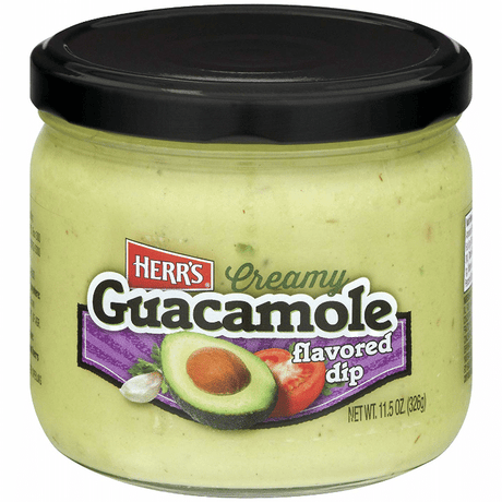 Herr's Creamy Guacamole Flavoured Dip (326g)