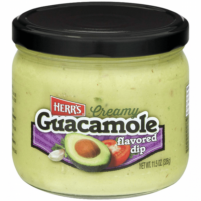 Herr's Creamy Guacamole Flavoured Dip (326g)