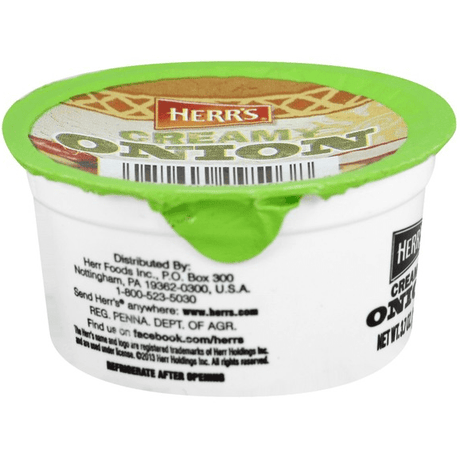 Herr's Creamy Onion Dip Cup (105g)