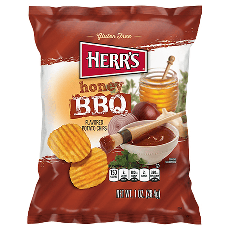 Herr's Honey BBQ Chips (28g)
