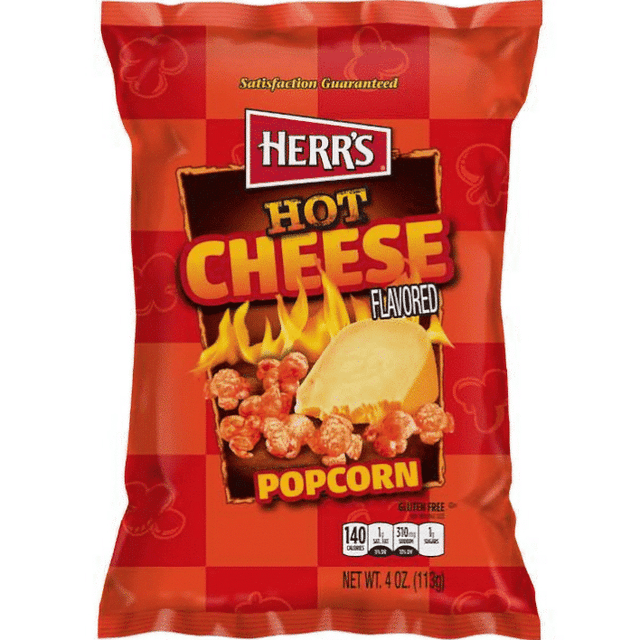 Herr's Hot Cheese Popcorn (113g)