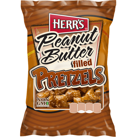 Herr's Peanut Butter Filled Pretzels (57g) (BB Expired 31-01-22)