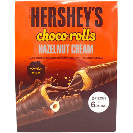 Hershey's Choco Rolls Hazelnut Cream (108g)