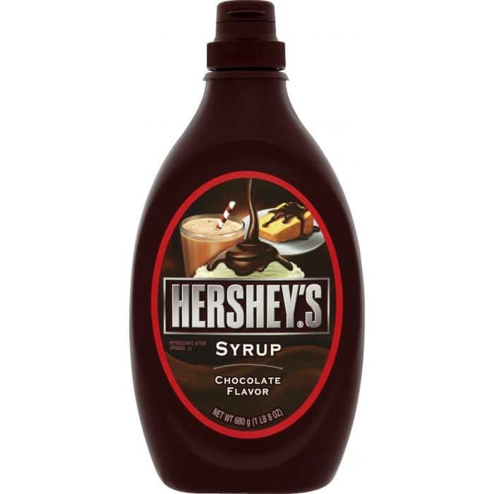 Hersheys Chocolate Syrup Bottle