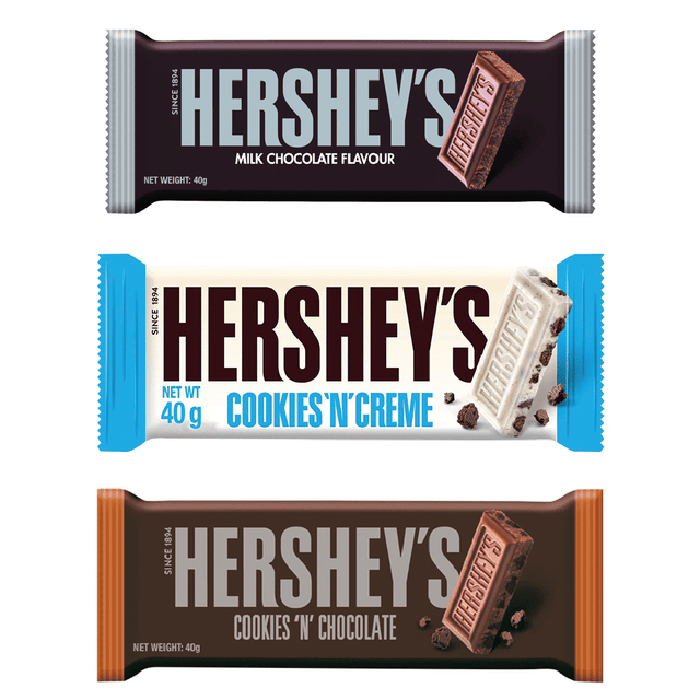 Hershey's Classic Flavour Chocolate Bars (Pack of 3)