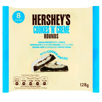 Hershey’s Cookies ‘N’ Creme Rounds (8 Pack)