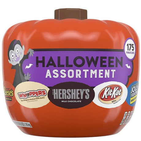 Hershey's Halloween Pumpkin Bowl Assortment (160pcs)