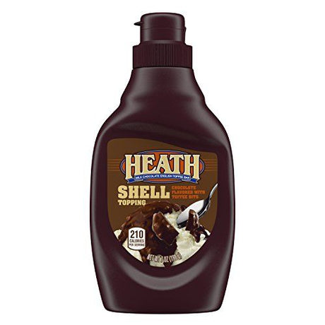 Hershey's HEATH Toffee Chocolate Shell Topping (198g)