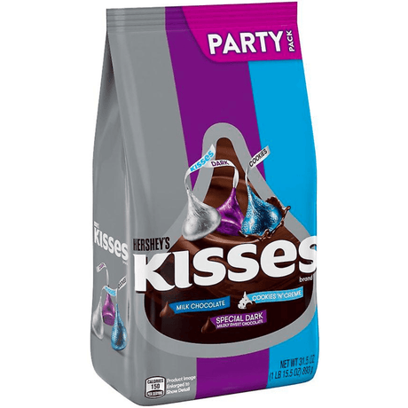 Hershey's Kisses Assorted Chocolate Party Bag (893g)