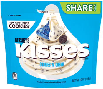 Hershey's Kisses Cookies 'N' Creme (283g)