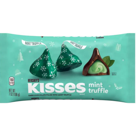 Hershey's Kisses Dark Chocolate Mint Truffle (198g)