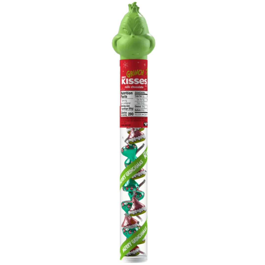Hershey's Kisses Filled Grinch Candy Cane (58g)