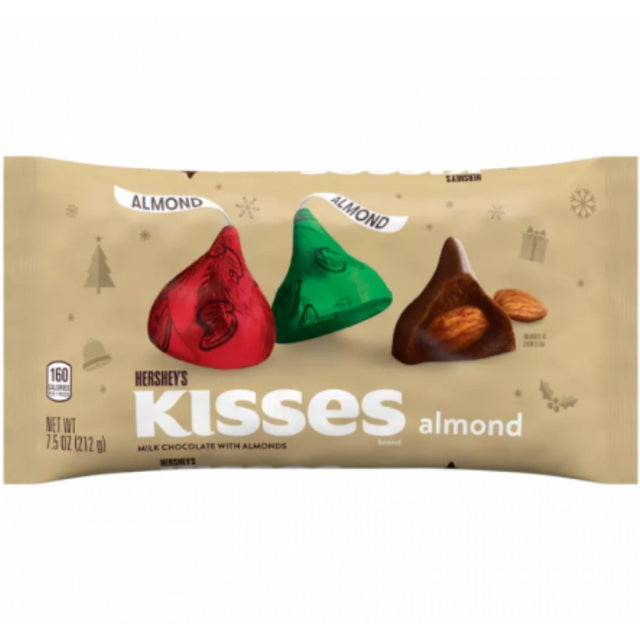 Hershey's Kisses Milk Chocolate With Almonds (212g)