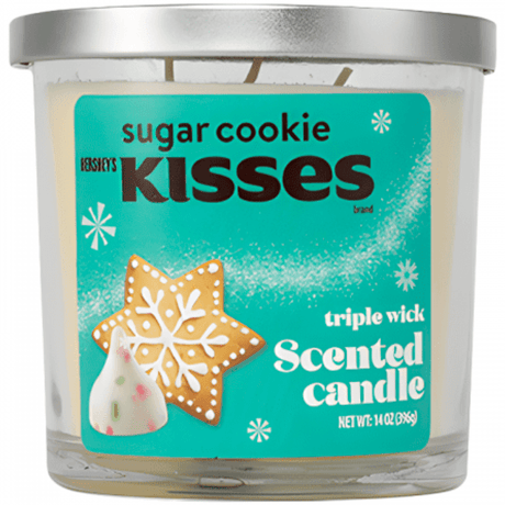 Hershey's Kisses Sugar Cookie Scented Triple Wick Candle