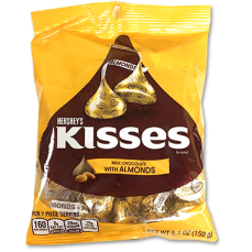 Hershey's Kisses with Almond Peg Bag