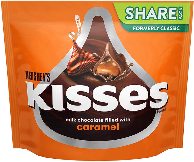 Hershey's Kisses with Caramel Share Size (286g)