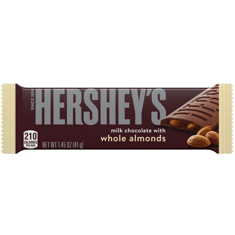 Hershey's Milk Chocolate Bar With Almond (41g)