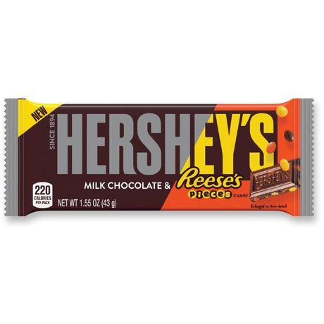 Hershey's Milk Chocolate Bar with Reese's Pieces (BB Expiring 28-02-22)