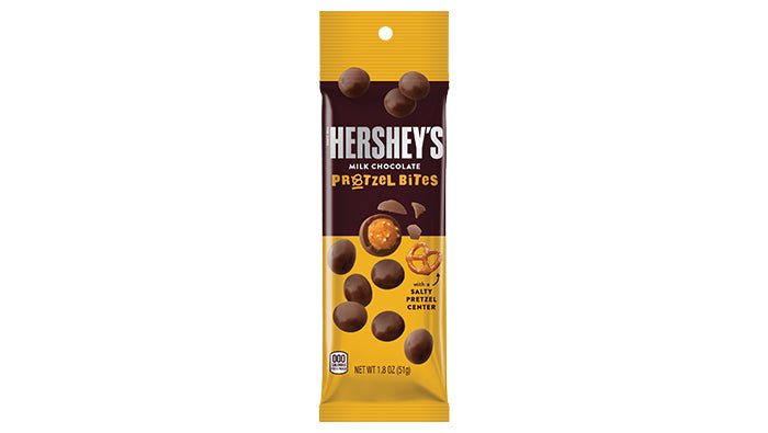 Hershey's Milk Chocolate Pretzel Bites Tube (51g)