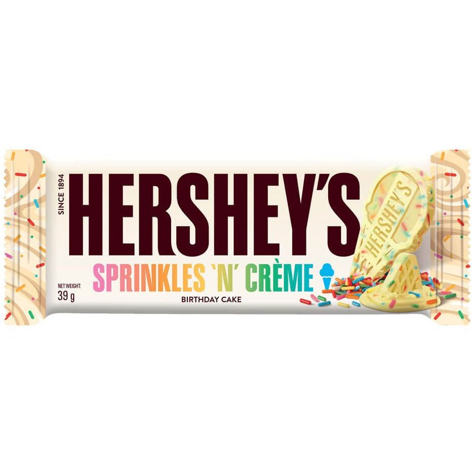 Hershey's Sprinkles 'N' Creme Bar (39g)