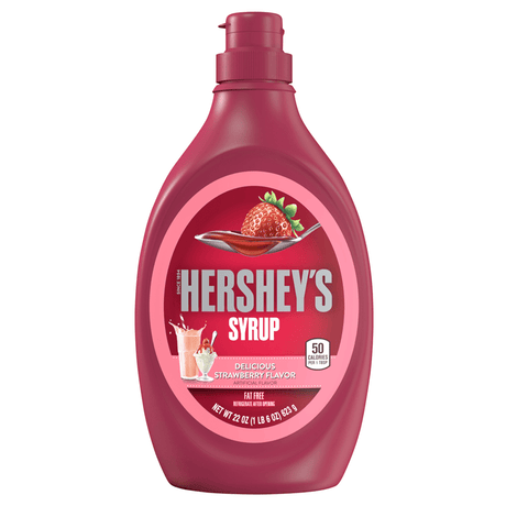 Hershey's Strawberry Syrup Bottle (623g)
