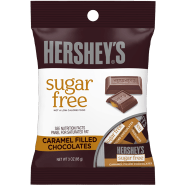 Hershey's Sugar Free Chocolate Filled With Caramel Box (85g)