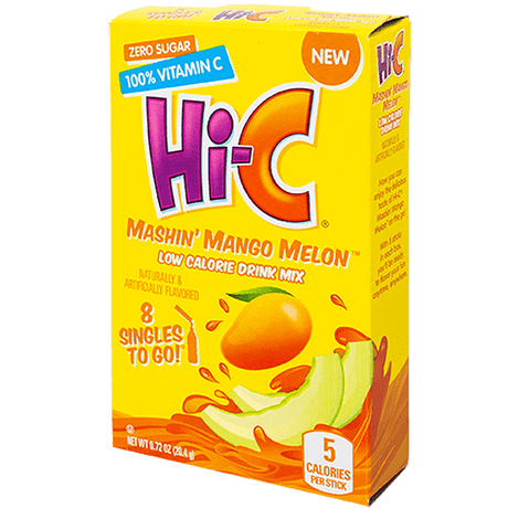 Hi-C Mashin' Mango Melon Singles To Go (8 pack)