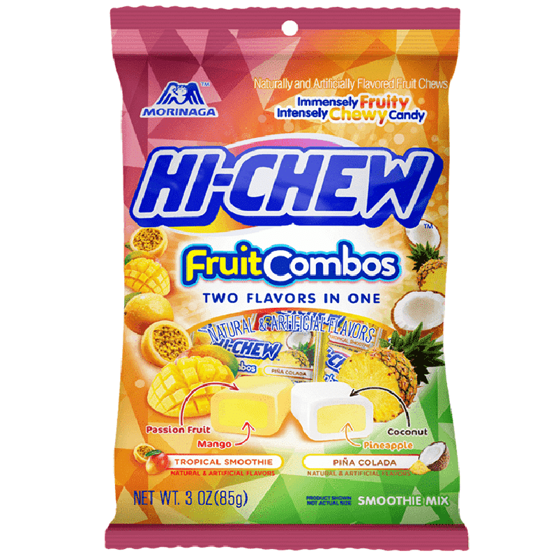Hi Chew Fruit Combos Peg Bag (85g)