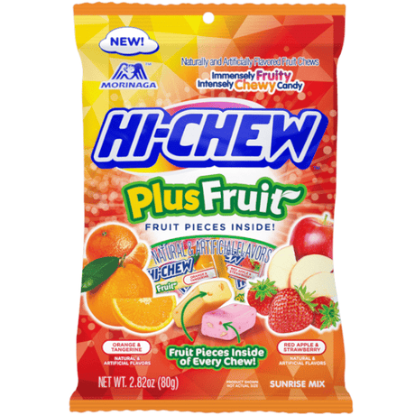 Hi Chew Plus Fruit Peg Bag (80g)
