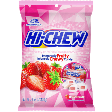 Hi Chew Strawberry Peg Bag (100g)