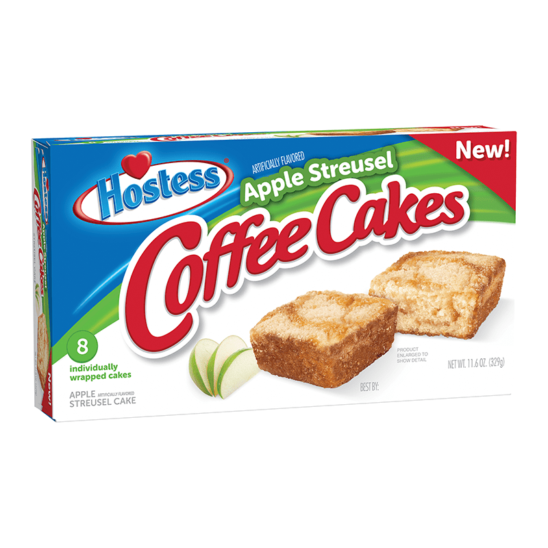 Hostess Apple Streusel Coffee Cakes Box (329g)