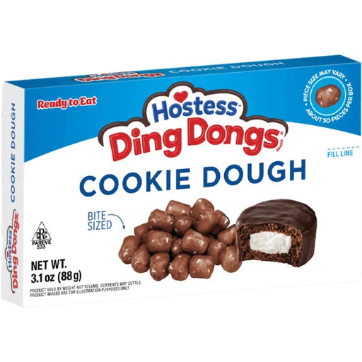 Cookie Dough Bites Hostess Ding Dongs Theatre Box 88g USA