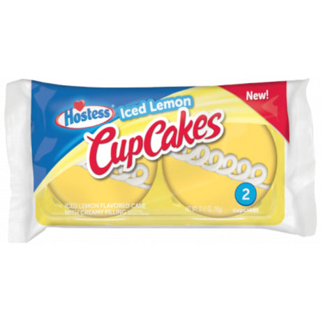 Hostess Iced Lemon Cupcakes 2 Pack