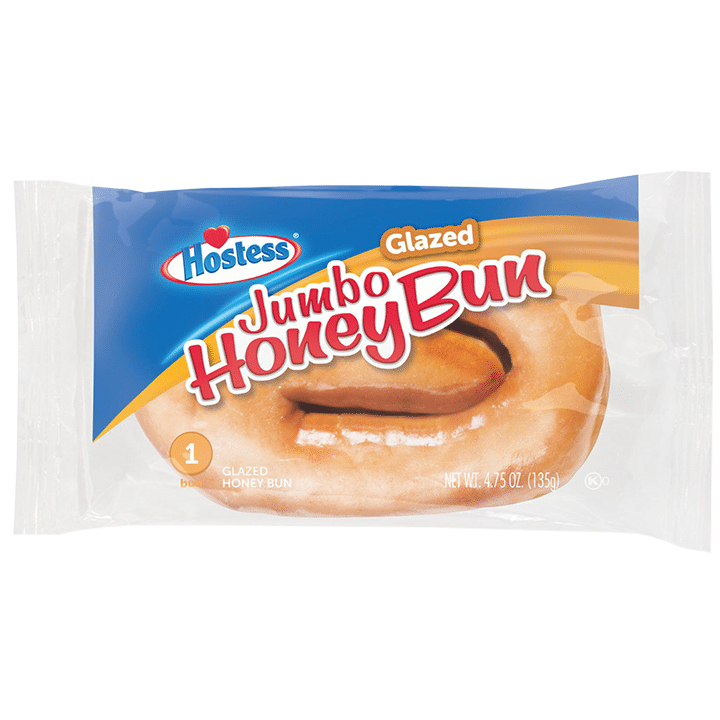 Hostess Jumbo Glazed Honey Bun (135g)